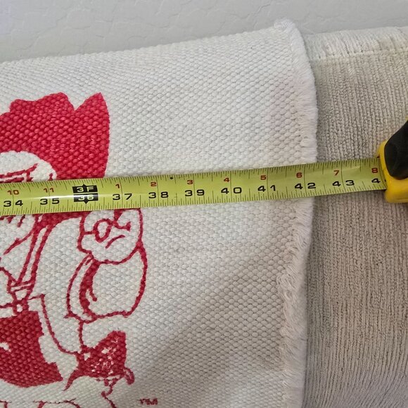 Vintage 1994/1995 National Champions Nebraska Cornhusker Decorative Rug - Picture 7 of 9